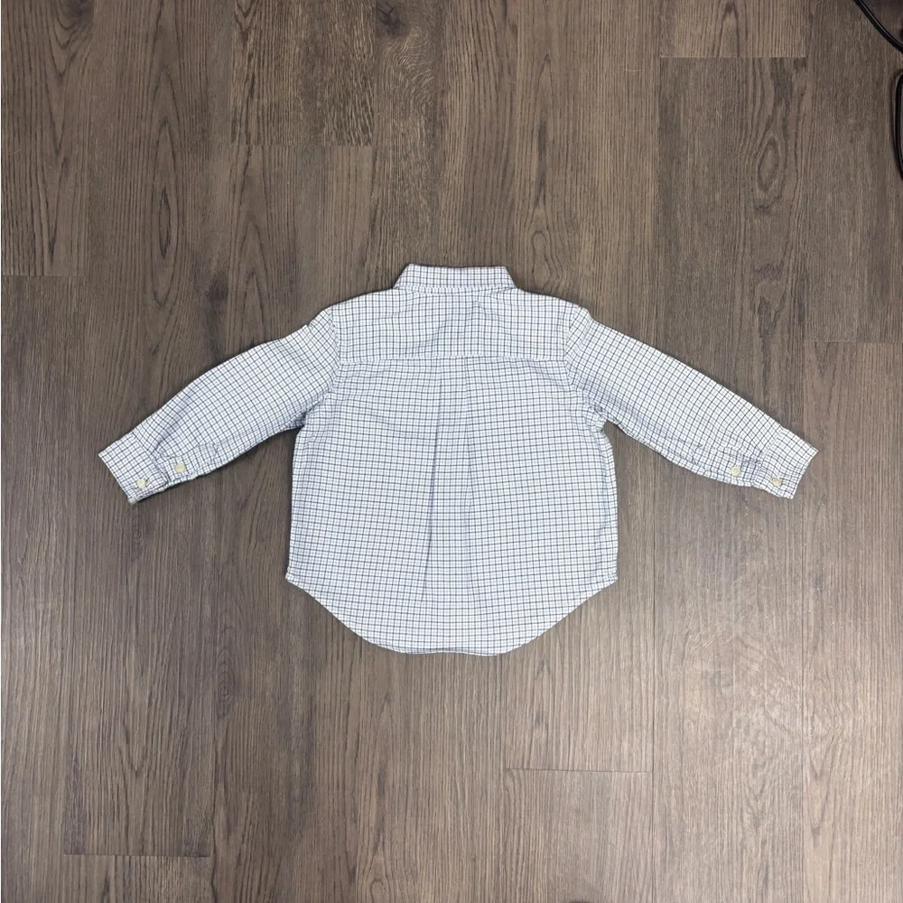 GrowwMe Bndle Ralph Lauren Kids 24mo + GAP 2T Checkered Button Down LSS Set